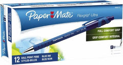 Paper Mate - 0.8mm Ball Point Retractable Pen - Blue - Americas Industrial Supply