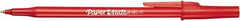 Paper Mate - 1mm Ball Point Stick Pen - Red - Americas Industrial Supply