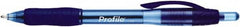 Paper Mate - 1.4mm Ball Point Retractable Pen - Blue - Americas Industrial Supply