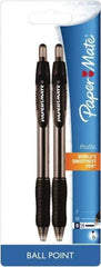 Paper Mate - 1.4mm Ball Point Retractable Pen - Black - Americas Industrial Supply