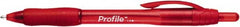 Paper Mate - 1.4mm Ball Point Retractable Pen - Red - Americas Industrial Supply