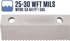 SEYMOUR-MIDWEST - 18" Rubber Blade Floor Squeegee - Threaded End, Single Edge, Gray, Use with 78255 - Americas Industrial Supply