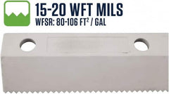 SEYMOUR-MIDWEST - 18" Rubber Blade Floor Squeegee - Threaded End, Single Edge, Gray, Use with 78255 - Americas Industrial Supply