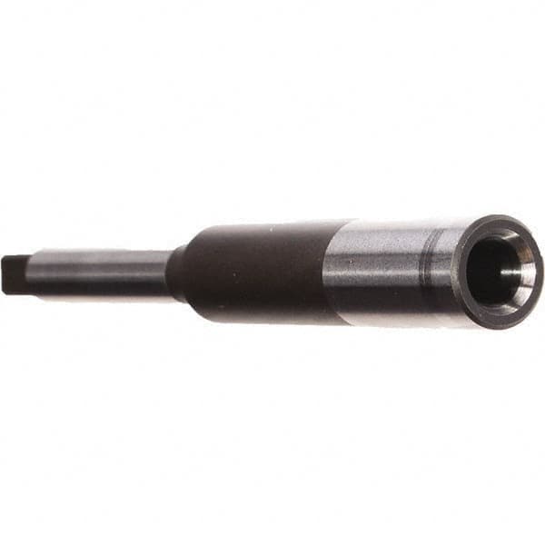 Emuge - 14mm Shank Diam, 14mm Hole Diam, Straight Shank Shrink Fit Tool Holder & Adapter - 22mm Nose Diam, 48mm Clamping Depth, Through Coolant - Exact Industrial Supply