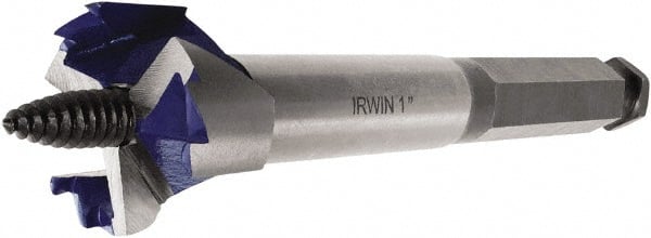 Irwin - 2", 7/16" Hex Shank, Self Feed Drill Bit - Americas Industrial Supply