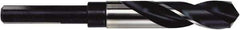 Irwin - 1-1/16" Drill, 118° Point, High Speed Steel Silver Deming & Reduced Shank Drill Bit - Oxide Finish, 6" OAL, Flats on Shank, 3" Flute Length, Right Hand Cut, Standard Point, Spiral Flute, Regular Spiral - Americas Industrial Supply