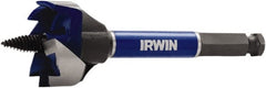 Irwin - 1-3/8", 7/16" Hex Shank, Self Feed Drill Bit - Americas Industrial Supply