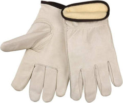 MCR Safety - Size M Cold Protection Work Gloves - For Work & Driver, Uncoated, Natural, Paired - Americas Industrial Supply
