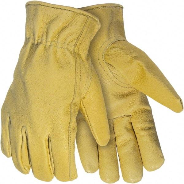 MCR Safety - Size M General Protection Work Gloves - For Work & Driver, Uncoated, Natural, Paired - Americas Industrial Supply