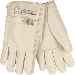 MCR Safety - Size M General Protection Work Gloves - For Work & Driver, Uncoated, Cream, Paired - Americas Industrial Supply