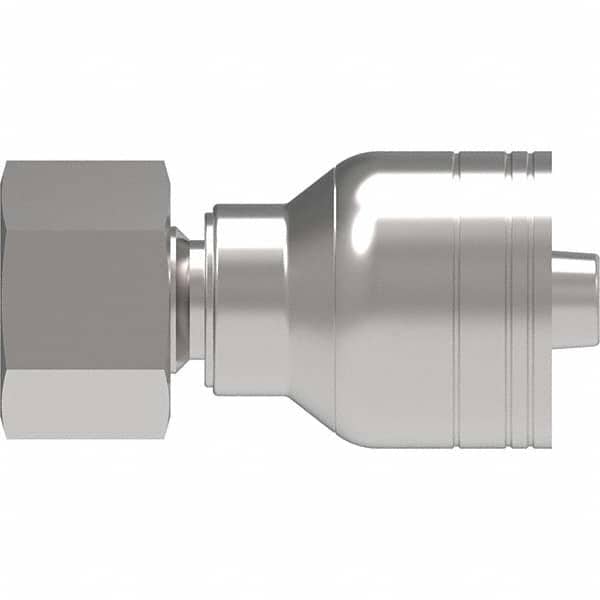 Eaton - Hydraulic Hose Fittings & Couplings Type: Female Swivel DIN 24 Seat Light Hose Diameter: 19/32 (Inch) - Americas Industrial Supply