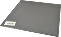 Made in USA - 3/16" Thick x 12" Wide x 1' Long, PVC Sheet - Gray, Type I PVC Grade - Americas Industrial Supply