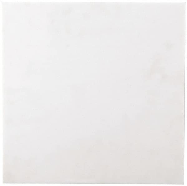 Made in USA - 4' Long, 1/2" Diam, Polyester (PET) Plastic Rod - White - Americas Industrial Supply