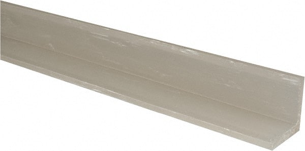 Value Collection - 2 Inch Leg Long x 1/4 Inch Thick x 5 Ft. Long, Standard Plastic Angle - Americas Industrial Supply