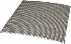 Value Collection - 16 Gage, 0.063 Inch Wire Diameter, 4 x 4 Mesh per Linear Inch, Steel, Wire Cloth - 0.187 Inch Opening Width, 12 Inch Wide x 12 Inch Stock Length - Americas Industrial Supply