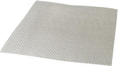 Value Collection - 18 Gage, 0.047 Inch Wire Diameter, 6 x 6 Mesh per Linear Inch, Stainless Steel, Wire Cloth - 0.12 Inch Opening Width, 12 Inch Wide x 12 Inch Stock Length - Americas Industrial Supply