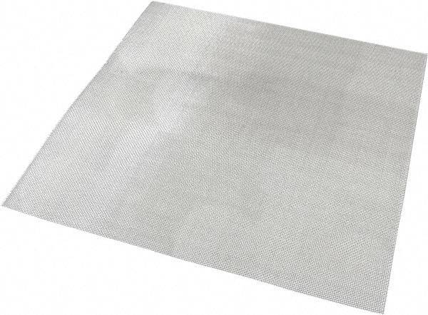 Value Collection - 27 Gage, 0.017 Inch Wire Diameter, 18 x 18 Mesh per Linear Inch, Stainless Steel, Wire Cloth - 0.039 Inch Opening Width, 12 Inch Wide x 12 Inch Stock Length - Americas Industrial Supply