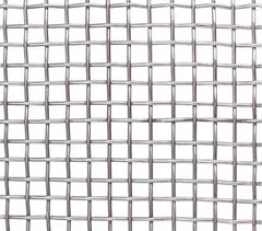 Value Collection - 14 Gage, 0.08 Inch Wire Diameter, Stainless Steel, Space Cloth - 3/8 Inch Space Opening, 48 Inch Wide, Cut to Length - Americas Industrial Supply