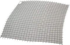 Value Collection - 18 Gage, 0.047 Inch Wire Diameter, 2 x 2 Mesh per Linear Inch, Stainless Steel, Wire Cloth - 0.453 Inch Opening Width, 12 Inch Wide x 12 Inch Stock Length - Americas Industrial Supply