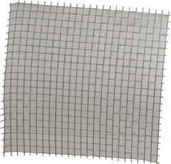 Value Collection - 16 Gage, 0.063 Inch Wire Diameter, 2 x 2 Mesh per Linear Inch, Stainless Steel, Wire Cloth - 0.437 Inch Opening Width, 12 Inch Wide x 12 Inch Stock Length - Americas Industrial Supply