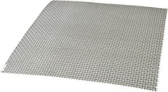 Value Collection - 18 Gage, 0.047 Inch Wire Diameter, 5 x 5 Mesh per Linear Inch, Stainless Steel, Wire Cloth - 0.153 Inch Opening Width, 12 Inch Wide x 12 Inch Stock Length - Americas Industrial Supply