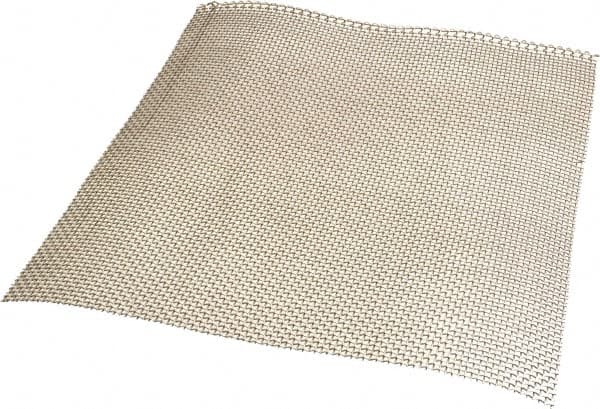 Value Collection - 20 Gage, 0.035 Inch Wire Diameter, 8 x 8 Mesh per Linear Inch, Stainless Steel, Wire Cloth - 0.09 Inch Opening Width, 12 Inch Wide x 12 Inch Stock Length - Americas Industrial Supply