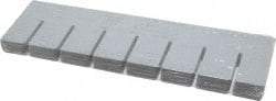 Quantum Storage - 10.9" Wide x 3-1/2" High, Gray Bin Divider - Use with DG92035 - Americas Industrial Supply