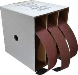 Tru-Maxx - 25 Yards x 2" 3 Piece Roll Kit - 80, 120 & 180 Grit, & Medium, Fine & Very Fine Grades - Americas Industrial Supply