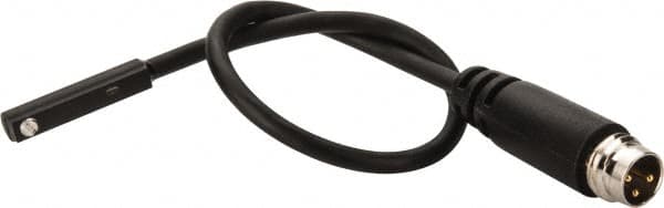 De-Sta-Co - PNP Output, Normally Open, Solid State Sensor, 0.1 Max Amps, 4.50 to 28 Volts, Power Clamp Switch - 0.5 Volt Max Drop, DC Current, 0.93" Long x 0.53" Wide x 0.87" High, 0.54 Ft Long Wire - Americas Industrial Supply