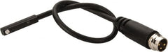 De-Sta-Co - PNP Output, Normally Open, Solid State Sensor, 0.1 Max Amps, 4.50 to 28 Volts, Power Clamp Switch - 0.5 Volt Max Drop, DC Current, 0.93" Long x 0.53" Wide x 0.87" High, 0.54 Ft Long Wire - Americas Industrial Supply
