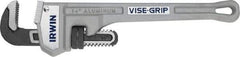 Irwin - 24" Aluminum Straight Pipe Wrench - 3" Pipe Capacity - Americas Industrial Supply