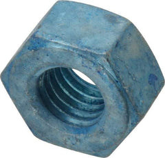 Value Collection - 1/2-13 UNC Steel Right Hand Heavy Hex Nut - 7/8" Across Flats, 31/64" High, Galvanized Finish - Americas Industrial Supply