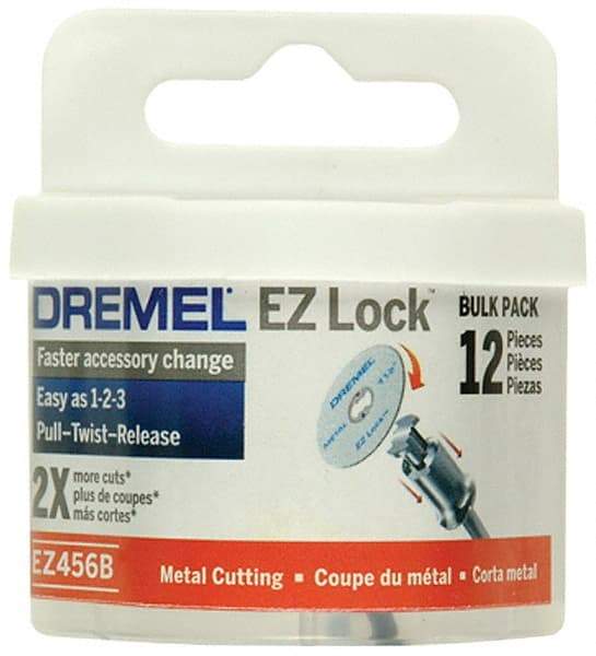 Dremel - 1-1/2" Cutoff Wheel - 0.045" Thick, 35,000 Max RPM, Use with Angle Grinders - Americas Industrial Supply