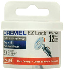 Dremel - 1-1/2" Cutoff Wheel - 0.045" Thick, 35,000 Max RPM, Use with Angle Grinders - Americas Industrial Supply