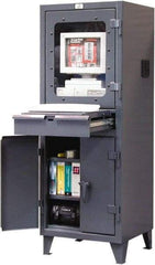 Strong Hold - Computer Cabinets Type: Computer Cabinet Width (Inch): 26 - Americas Industrial Supply