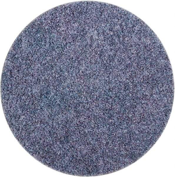 3M - 4" Disc Diam, Ceramic Quick Change Disc - Type R Attaching System, Nonwoven, Blue, Coarse Grade, 12,000 RPM - Americas Industrial Supply