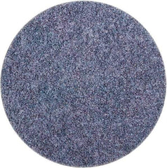 3M - 4" Disc Diam, Ceramic Quick Change Disc - Type R Attaching System, Nonwoven, Blue, Coarse Grade, 12,000 RPM - Americas Industrial Supply