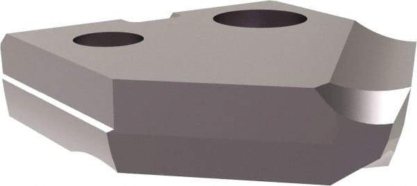 Allied Machine and Engineering - 17.5mm Diam x 1/8" Thick, Seat Code 0, 90° Included Angle Spade Drill Insert - TiAlN Coated, Cobalt, Grade Super Cobalt, Series T-A - Americas Industrial Supply