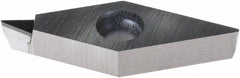 Kyocera - VBMT220.2 Grade KPD010 Polycrystalline Diamond (PCD) Turning Insert - Uncoated, 35° Diamond, 1/4" Inscr Circle, 1/8" Thick, 0.004" Corner Radius - Americas Industrial Supply