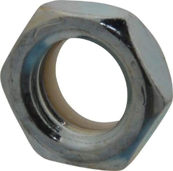 Value Collection - 3/4-10 UNC Grade 2 Hex Lock Nut with Nylon Insert - 1-1/16" Width Across Flats, 13/32" High, Zinc-Plated Finish - Americas Industrial Supply