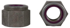 Value Collection - 1-1/4 - 7 UNC Grade 2 Heavy Hex Lock Nut with Nylon Insert - 2" Width Across Flats, 1-41/64" High, Zinc-Plated Finish - Americas Industrial Supply