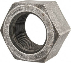 Value Collection - 1-1/2 - 12 UNF Steel Right Hand Hex Nut - 2-1/4" Across Flats, 1.317" High, Uncoated - Americas Industrial Supply