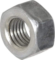 Value Collection - 5/16-24 UNF Steel Right Hand Hex Nut - 1/2" Across Flats, 17/64" High, Uncoated - Americas Industrial Supply