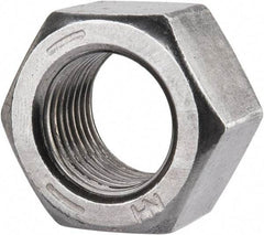 Value Collection - 5/8-18 UNF Steel Right Hand Hex Nut - 15/16" Across Flats, 35/64" High, Uncoated - Americas Industrial Supply