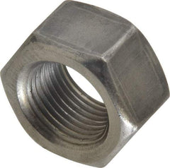 Value Collection - 3/4-16 UNF Steel Right Hand Hex Nut - 1-1/8" Across Flats, 41/64" High, Uncoated - Americas Industrial Supply