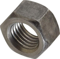 Value Collection - 7/8-9 UNC Steel Right Hand Hex Nut - 1-5/16" Across Flats, 3/4" High, Uncoated - Americas Industrial Supply