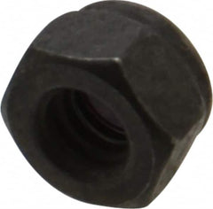 Value Collection - 1/4-20 UNC Grade 8 Hex Lock Nut with Nylon Insert - 7/16" Width Across Flats, 5/16" High, Uncoated - Americas Industrial Supply