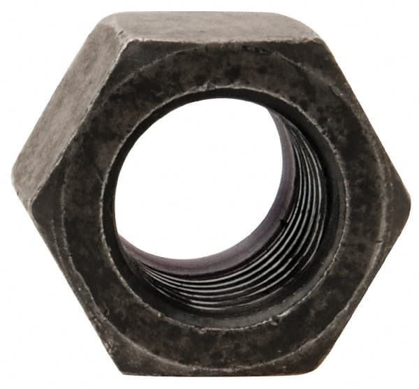 Value Collection - 3/8-24 UNF Grade 8 Hex Lock Nut with Nylon Insert - 9/16" Width Across Flats, 29/64" High, Uncoated - Americas Industrial Supply