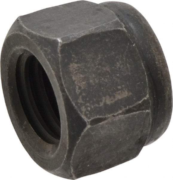 Value Collection - 5/8-11 UNC Grade 8 Hex Lock Nut with Nylon Insert - 15/16" Width Across Flats, 3/4" High, Uncoated - Americas Industrial Supply