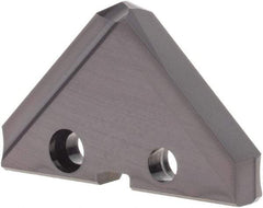 Allied Machine and Engineering - 1-7/8" Diam x 1/4" Thick, Seat Code 3, 90° Included Angle Spade Drill Insert - TiAlN Coated, Cobalt, Grade Super Cobalt, Series T-A - Americas Industrial Supply